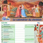 « Au jour le jour 2026 » : le calendrier du chrétien